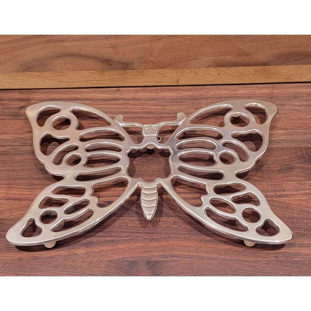 Vintage Leonard Italy Silver Plated Trivet